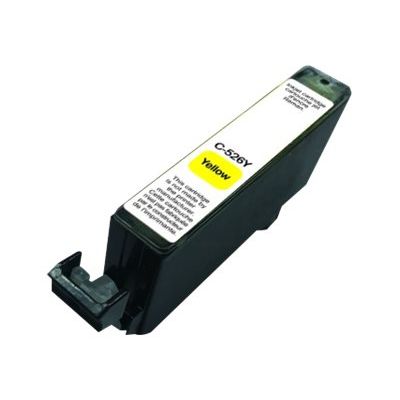 3584770882617-Cartouche compatible Canon CLI-526 - jaune - Uprint-Angle droit-0