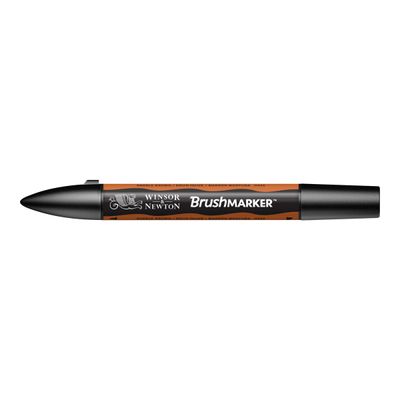 884955042991-BrushMarker - Stylo pinceau et marqueur - marron selle de cheval-Angle gauche-1