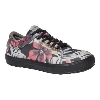 3371820246518-Chaussures de sécurité basses rouge femme S1P VENICE 40-Angle gauche-0