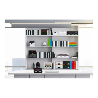 9002493312913-Exacompta Black Office - Module de classement 6 tiroirs - blanc/arlequin-Avant-5