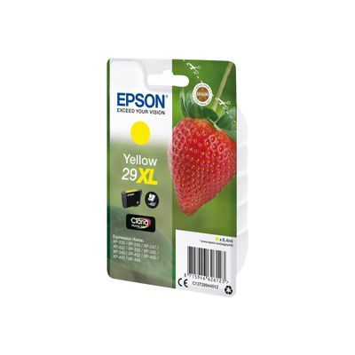 8715946600451-Epson 29XL Fraise - jaune - cartouche d'encre originale-Angle droit-1
