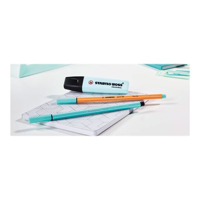 4006381517478-STABILO BOSS ORIGINAL - Pack de 15 surligneurs - couleurs assorties-Avant-1