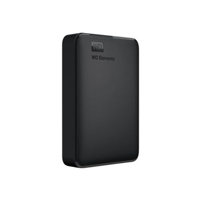 0718037855424-WD Elements Portable WDBU6Y0030BBK - disque dur - 3 To - USB 3.0-Angle gauche-3