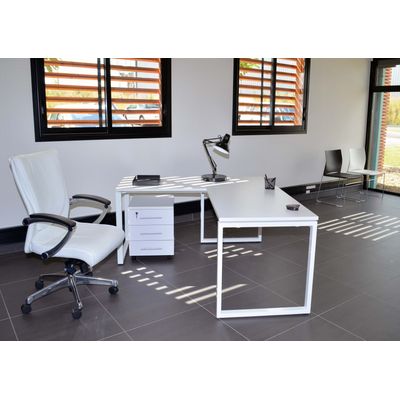 3700339874187-Caisson mobile MT1 elegance - H54 x L42 x P50 cm - 3 tiroirs - blanc--1