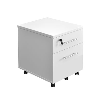 3700339874163-Caisson mobile MT1 elegance - H54 x L42 x P50 cm - 2 tiroirs - blanc--0
