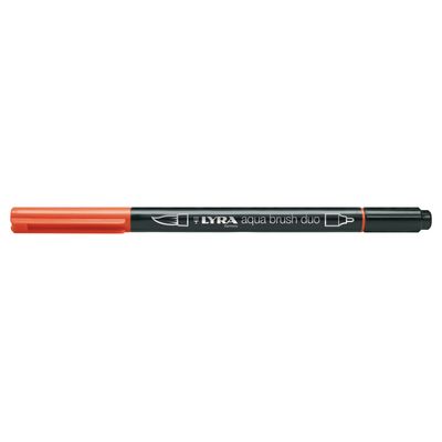 0000006016302-Lyra Aqua Brush Duo - Feutre pinceau double pointe - rouge de Saturne--0