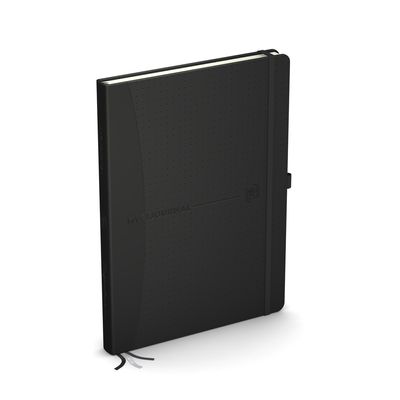 3147280166617-Agenda Oxford My Journal perpétuel - 2 jours par page - 15 x 21 cm - noir - Hamelin--1