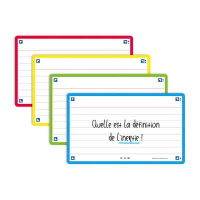 3020120170152-Oxford FLASH 2.0 Starter Pack - Pack de 32 cartes - A7 - ligné - couleurs assorties--3