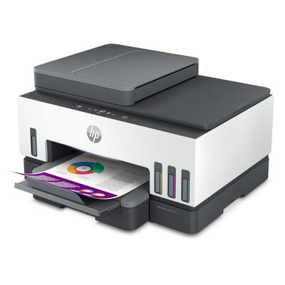 195908302643-HP Smart Tank 7605 All-in-One - imprimante multifonction jet d'encre couleur A4 - Wifi, Bluetooth, USB--5