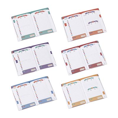 3135257453167-Agenda NY Fashion - 1 jour par page - 12 x 17 cm - bleu ou gris - Viquel--3