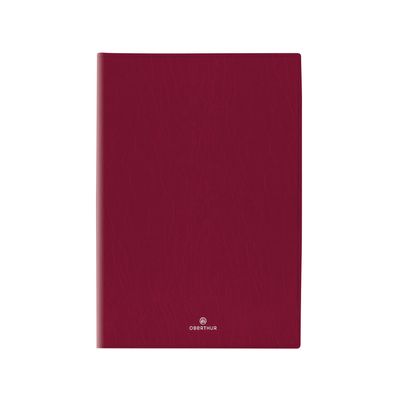 3664447159232-Agenda Odessa - 1 semaine sur 2 pages - 17 x 24,5 cm - bordeaux - Oberthur--0