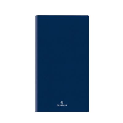 3664447159263-Agenda de poche Odessa - 1 semaine sur 2 pages - 9,5 x 17 cm - bleu - Oberthur--0