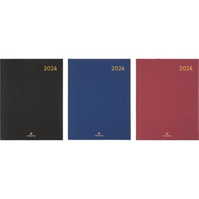 3664447165400-Agenda Nomad - 1 semaine sur 2 pages - 22 x 28 cm - disponible dans différentes couleurs - Oberthur--0