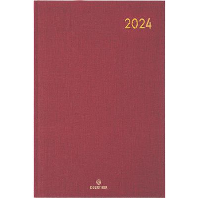 3664447165417-Agenda Nomad - 1 semaine sur 2 pages - 17 x 24,5 cm - disponible dans différentes couleurs - Oberthur--3