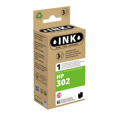 8720282010031-Cartouche compatible HP 302 - cyan, magenta, jaune - Ink--0