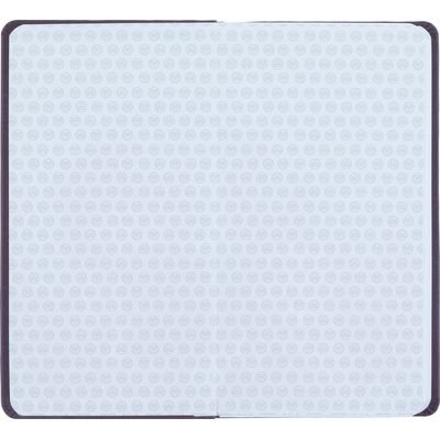 3664447168760-Agenda de poche Summerside - 1 semaine sur 2 pages - 9,5 x 17,5 cm - prune - Oberthur--1