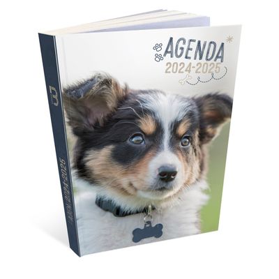 3592930023435-Agenda Chien - 1 jour par page - 12 x 17 cm - Bouchut--0