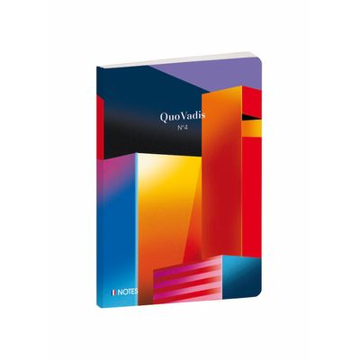 3371010510405-Quo Vadis Iconic - Cahier de notes - A5 (150 x 210 mm) - 64 feuilles / 128 pages - papier blanc - doublé - urban - couv--0