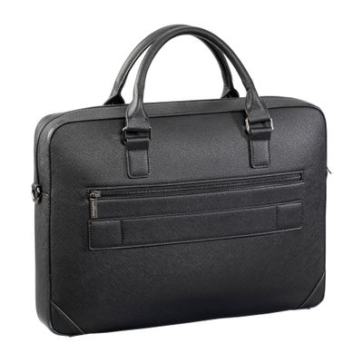 3135257824226-Saint-Martin - Sacoche ordinateur noir Noah - 1 compartiment - 15,6" - Viquel--1