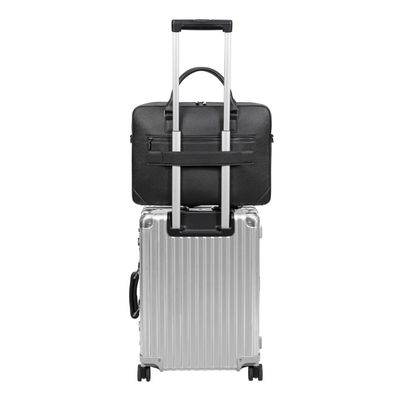 3135257824226-Saint-Martin - Sacoche ordinateur noir Noah - 1 compartiment - 15,6" - Viquel--3