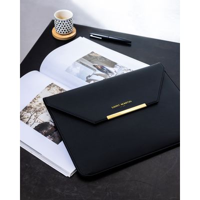 3135258014220-Saint-Martin - Housse d'ordinateur noir Inès - 13" - Viquel --4