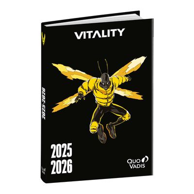 3371010528950-EUROTEXTAGENDA ML Vitality - Albie - 12x17 cm - Journalier - 12 mois de août à juillet - Quo Vadis--0