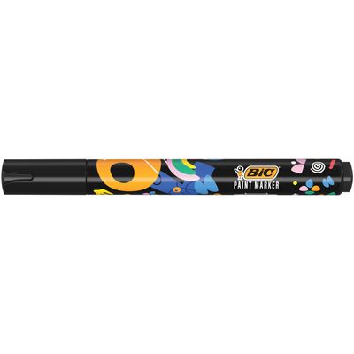 3086123775336-BIC Intensity - Marqueur à peinture - peinture à base d'eau - noir - moyen--0