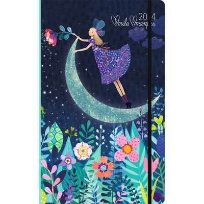 3494150149394-Agenda Mila Marquis croissant de lune - 1 semaine sur 2 pages - 13 x 21 cm - Aquarupella-P_405150111_1-0