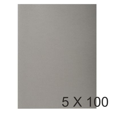 3288584201090-Exacompta Forever - 5 Paquets de 100 Chemises - 170 gr - gris--0