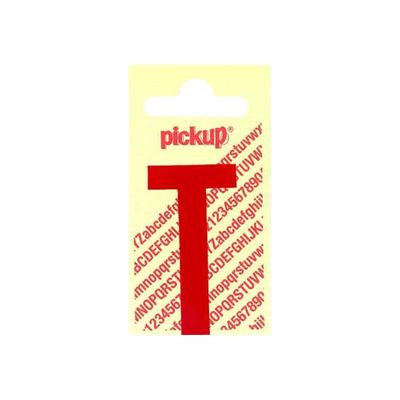 8711234223197-Pickup - Étiquette autocollante - 90 mm - Lettre T - rouge brillant-Avant-0