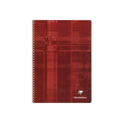 3329680681413-Clairefontaine - Cahier à spirale A4 (21x29,7 cm) - 100 pages - grands carreaux (Seyes) - disponible dans-Avant-3