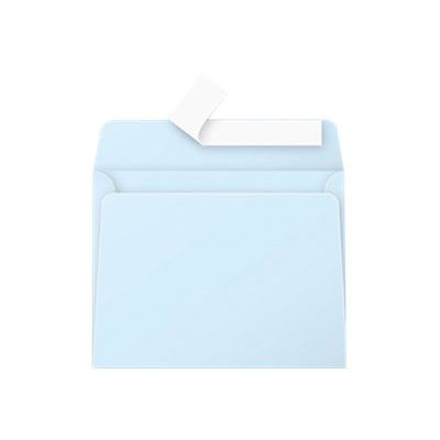 3329680546101-Pollen - 20 Enveloppes - 90 x 140 mm - 120 g/m² - bleu-Avant-0