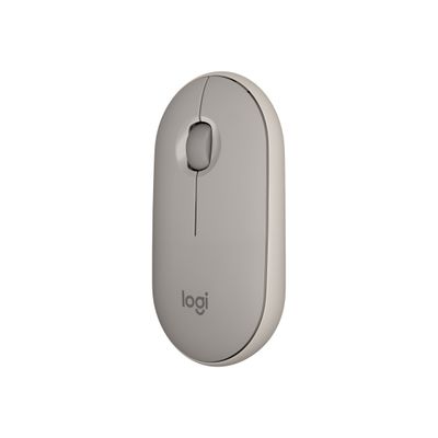 5099206105089-Logitech Pebble M350 - souris sans fil - gris clair-Gauche-3