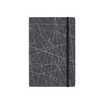3664447152943-Oberthur Grid Recycle - Carnet de notes A5 - ligné - 200 pages - graphique-Avant-0