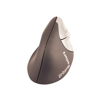 3760170842288-Urban Factory - souris filaire ergonomique pour droitier - noir-Avant-0