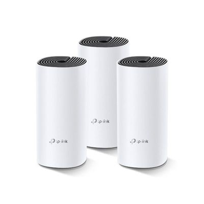 6935364085407-TP-Link DECO M4 - Système Wi-Fi - (3 routeurs) - maillage 1GbE - Wi-Fi 5 - Bi-bande--0