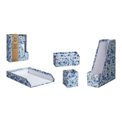 3173740249453-Ink Bosquet - Parure de bureau en carton - 4 pièces-Multi-angle-0