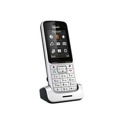 4250366844657-Gigaset SL450HX - combiné sans fil supplémentaire - noir-Angle gauche-2