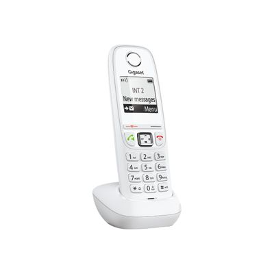 4250366837529-Gigaset AS405A Duo - téléphone sans fil - système de répondeur avec ID d'appelant + com-Angle gauche-2