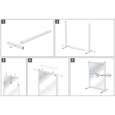 5028252617338-Nobo Premium Plus - Cloison de séparation - 80 x 100 cm - acrylique clair--3
