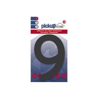 8711234016430-Pickup Home 3D Rio - Étiquette autocollante 100 mm - Chiffre 1 - gris-P_79427939_1-0