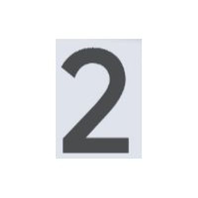 8711234016966-Pickup Home 3D Rio - Étiquette autocollante 60 mm - Chiffre 2 - gris-P_79427992_1-0