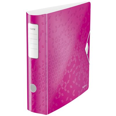 4002432105250-WOW - Classeur à levier 180° - Dos 80 mm - A4 - pour 600 feuilles - rose-P_79440643_4-0