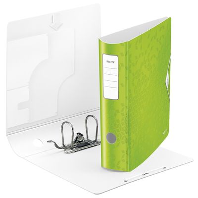 4002432123209-WOW - Classeur à levier 180° - Dos 80 mm - A4 - pour 600 feuilles - vert-P_79440648_3-1