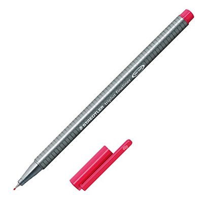 4007817334133-STAEDTLER triplus 334 - Feutre fin - 0.3 mm - bordeaux--0