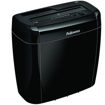 0043859724987-Fellowes Powershred 36C- destructeur de documents coupe croisée  - 6 feuilles - Corbeille 12 litres--1