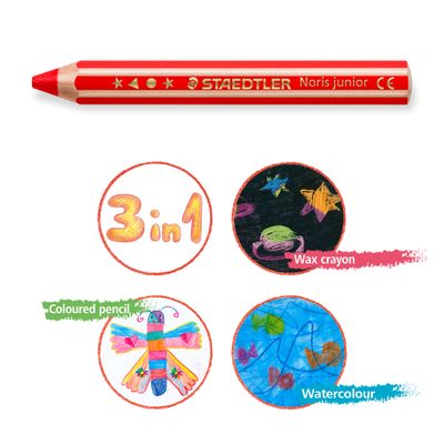 4007817029206-STAEDTLER Buddy - 18 Crayons de couleur - pointe large--5