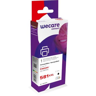 3112539792275-Cartouche compatible Canon CLI-581XXL - noir - Wecare--0