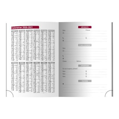 3592930015492-Agenda Cheval - 1 jour par page - 12 x 17 cm - Bouchut-Avant-1
