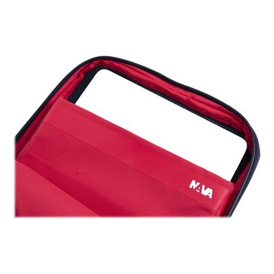8032572185542-Nava Flat Medium - Sac à dos plat pour ordinateur portable 15,6" - bleu/rouge-Gros plan-8